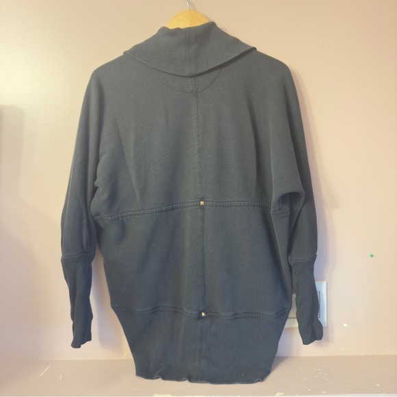 Aritzia Wilfred Open front Cardigan Black Women Size S - Picture 8 of 8